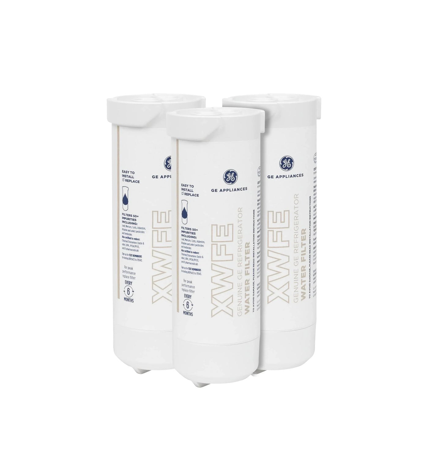 GE XWFE3PK XWFE Refrigerator Water Filter 3-Pack