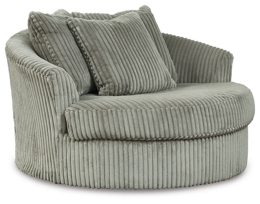 Oversized Swivel Accent Chair