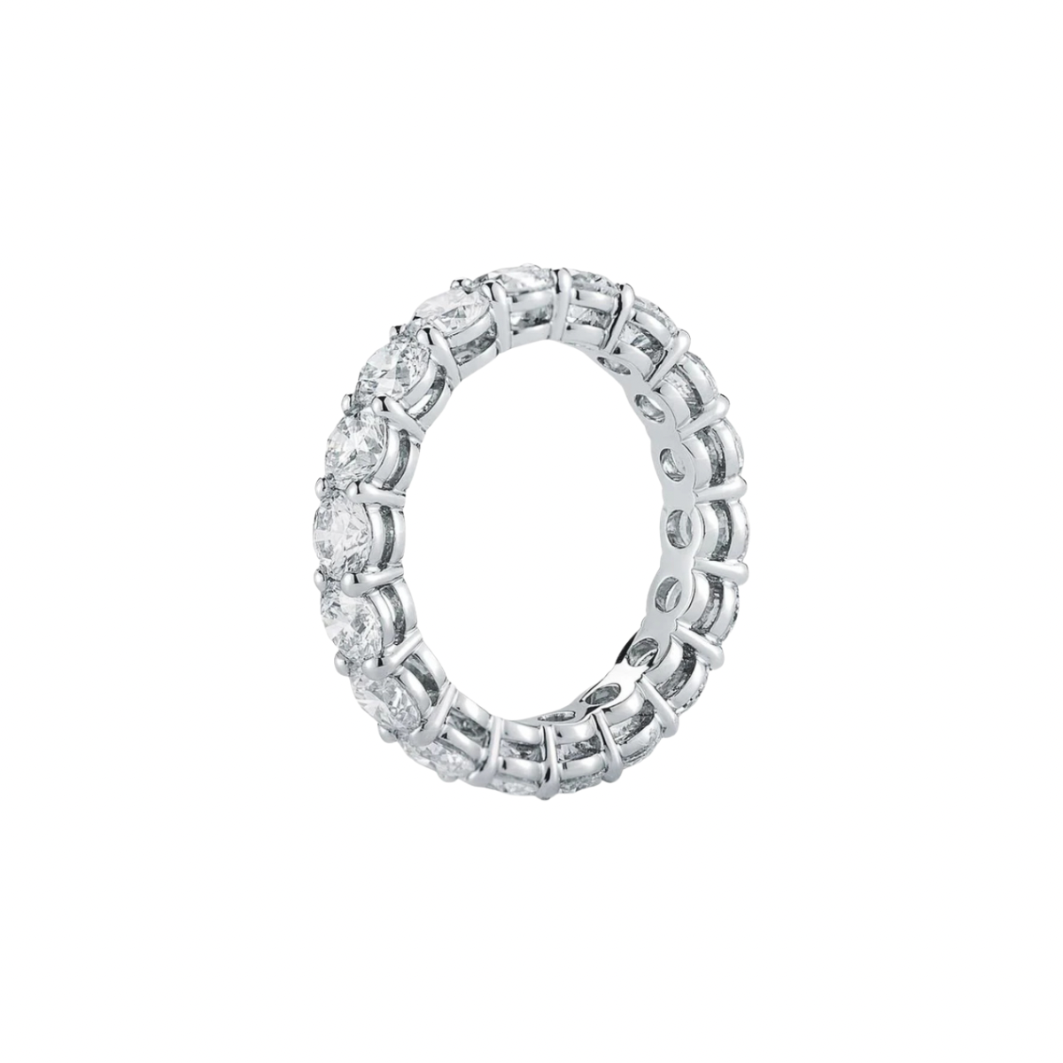 Round Diamond Eternity Band(2ct.) In 14K White Gold