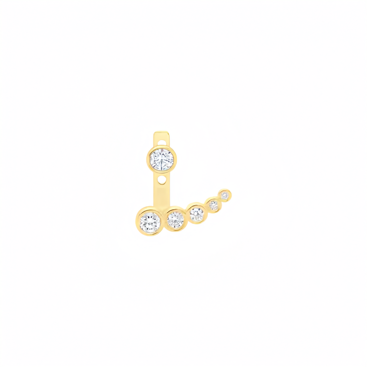 Sparkling Lab Diamond Earrings(3/5 ct. tw.) in 9k Yellow Gold