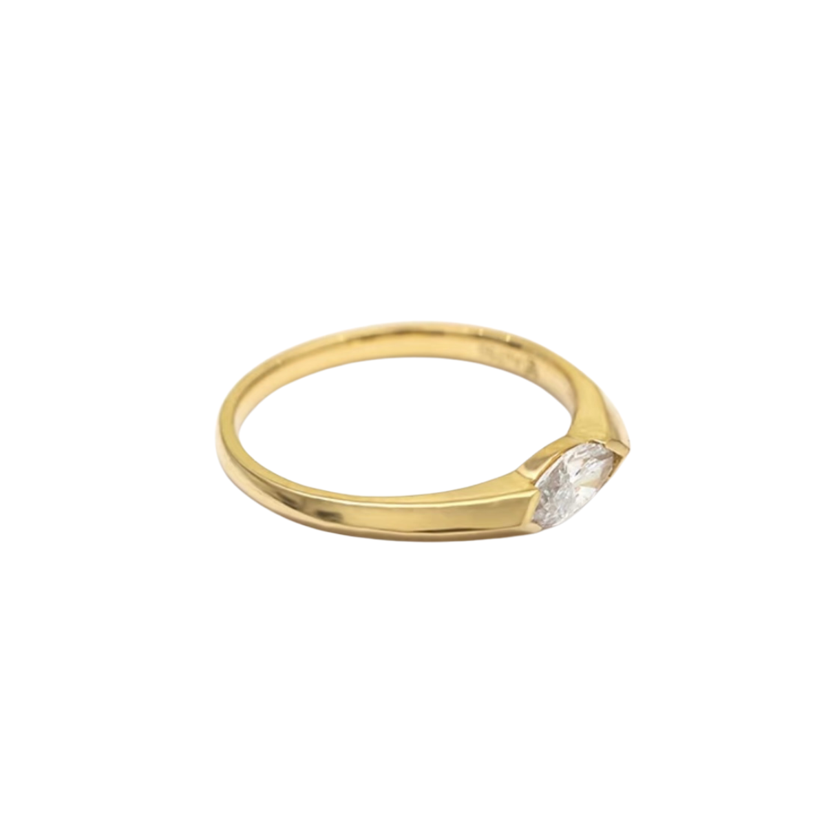 Marquise Diamond Engagement Ring(1/2 ct.) In 14K