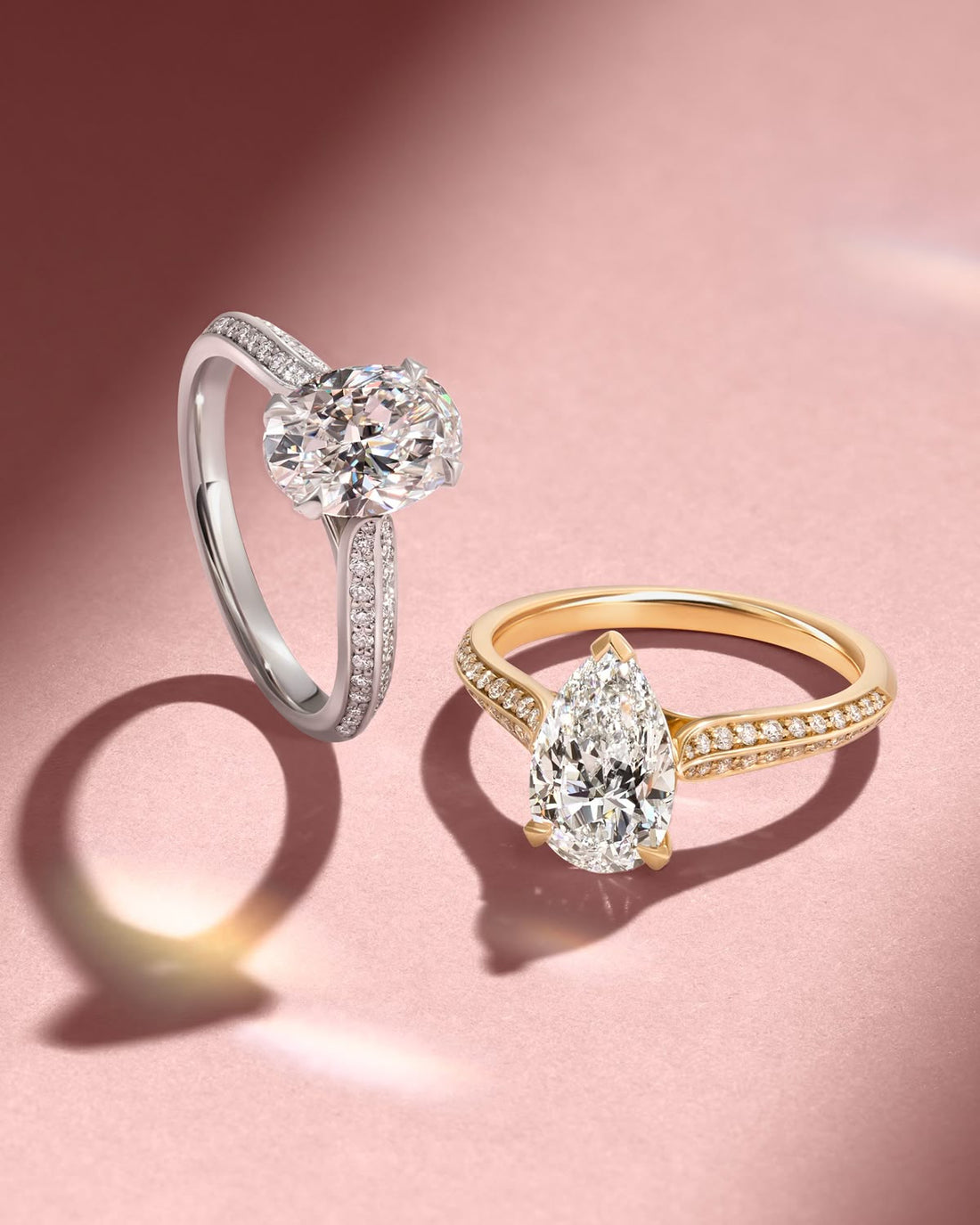 Elegant 1-carat lab diamond ring by BunnyBaily, perfect for engagement