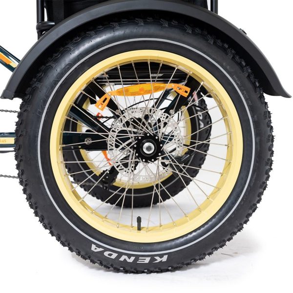 DWMEIGI MG2301 SILVERADO 20 48V/14AH 750W Foldable Fat Tire Electric Trike, 330LBS (96817362)