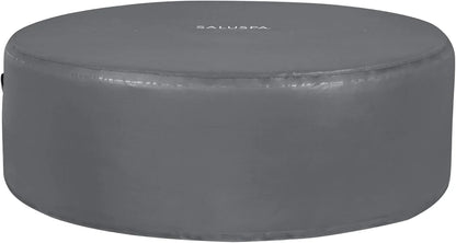 Inflatable Hot Tub Spa (71" x 26") | Portable Hot Tub with 2 Covers (1 Energy-Efficient Thermal Cover and 1 Standard Cover) | Fits Up to 2-4 Persons | Black