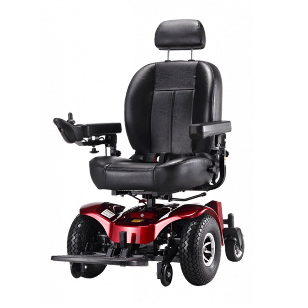 FREERIDER USA APOLLO II 33/50AH Heavy Duty 2WD All Terrain Electric Powered Wheelchair, 470LBS (95861472)