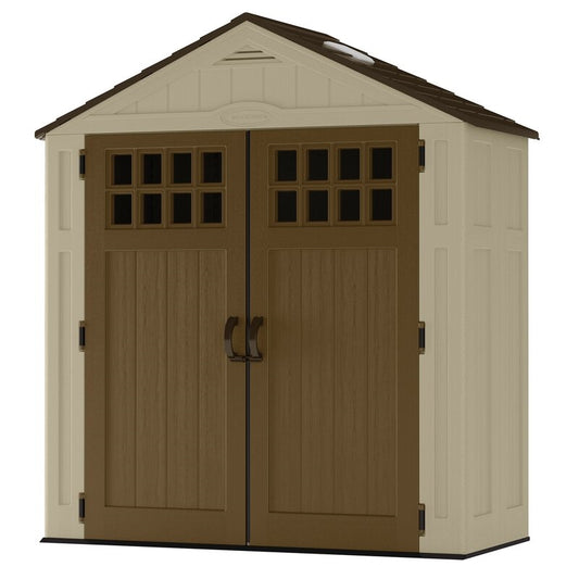 Everett Outdoor 6 ft. W x 3 ft. D Plastic Storage Shed