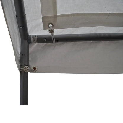 Caravan Canopy Sports Domain Caravan Portable Garage Heavy Duty Shelter, White