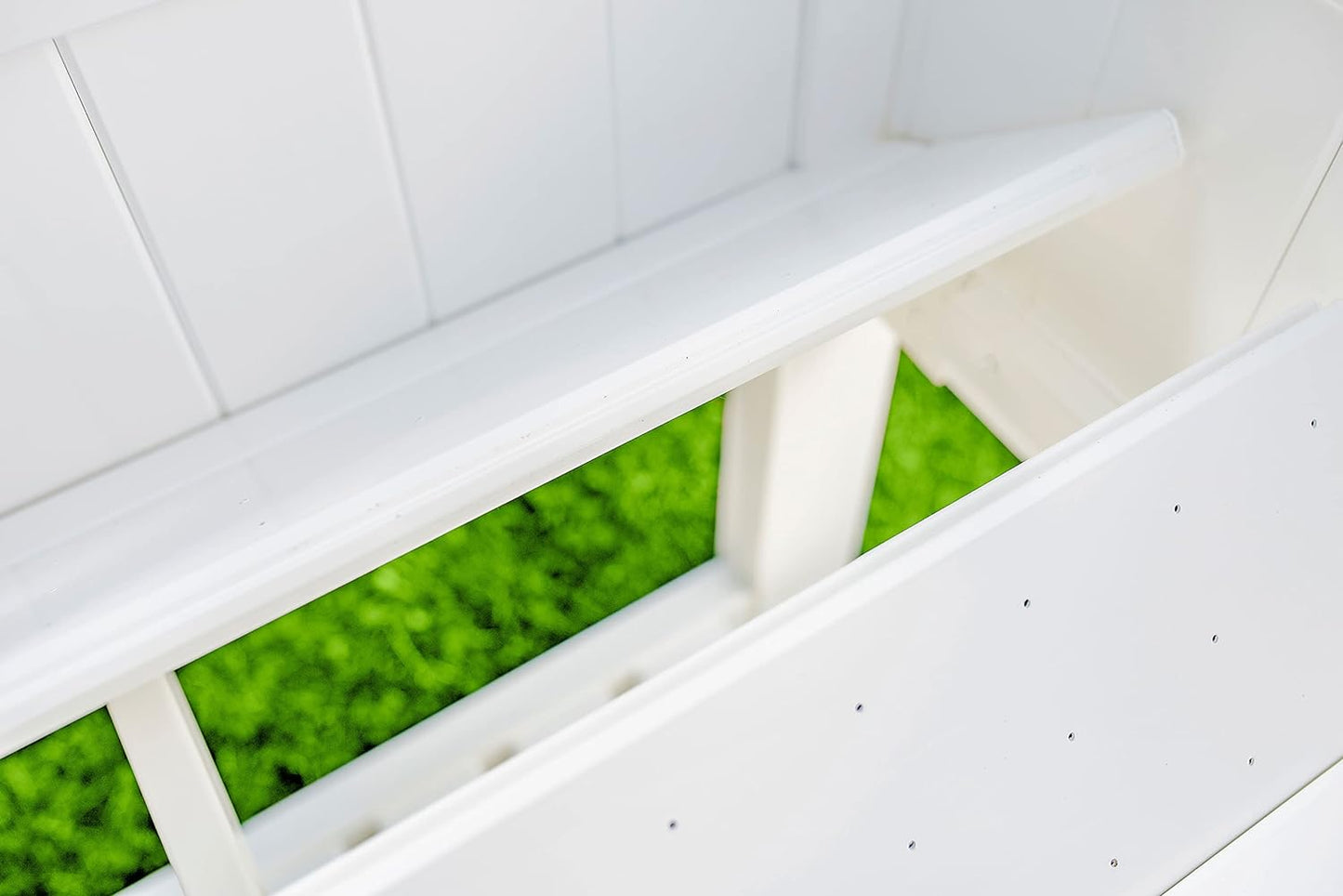 Cambridge 68.5"W x 24"L Vinyl Raised Planter with Extension Kit