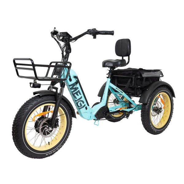 DWMEIGI MG2301 SILVERADO 20 48V/14AH 750W Foldable Fat Tire Electric Trike, 330LBS (96817362)