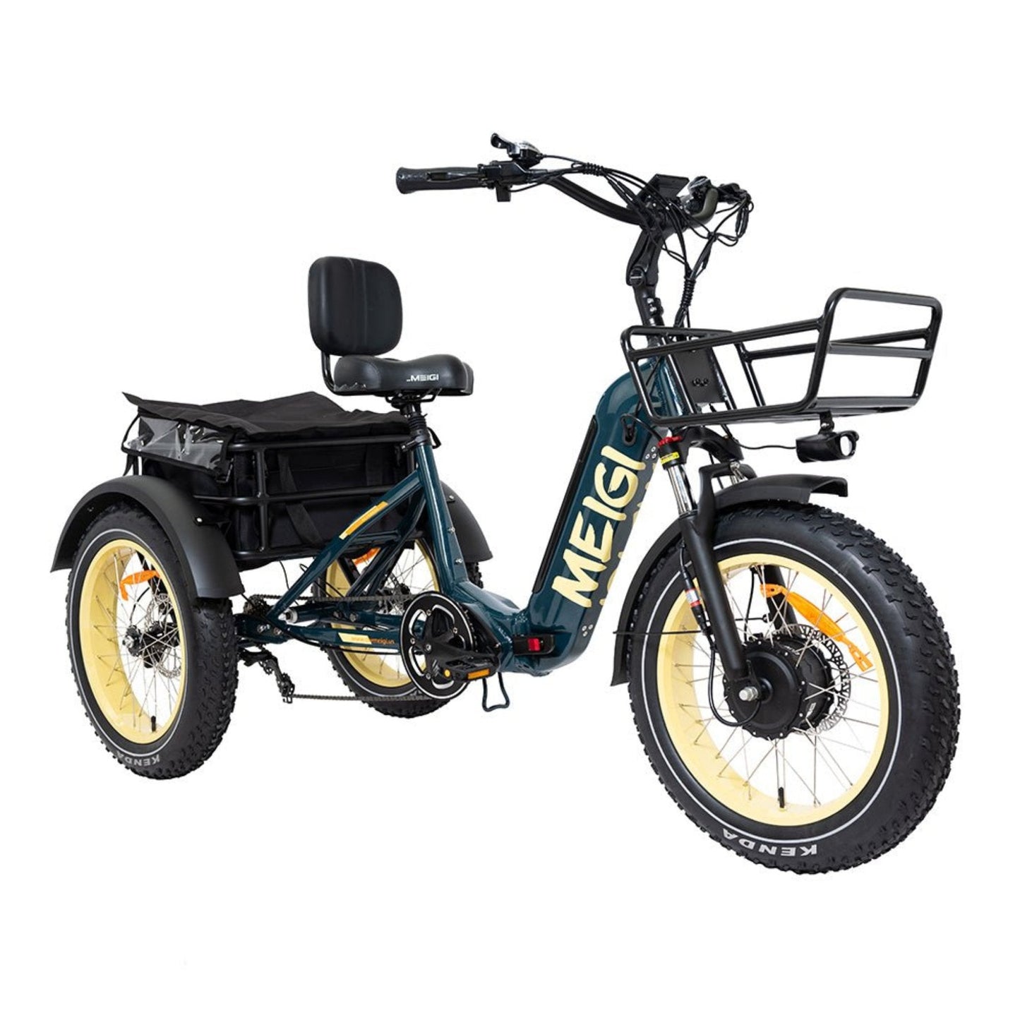DWMEIGI MG2301 SILVERADO 20 48V/14AH 750W Foldable Fat Tire Electric Trike, 330LBS (96817362)