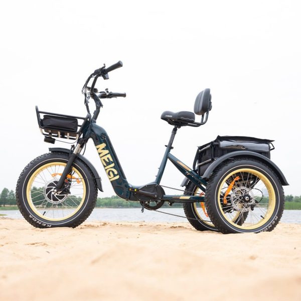 DWMEIGI MG2301 SILVERADO 20 48V/14AH 750W Foldable Fat Tire Electric Trike, 330LBS (96817362)