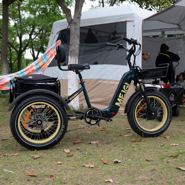 DWMEIGI MG2301 SILVERADO 20 48V/14AH 750W Foldable Fat Tire Electric Trike, 330LBS (96817362)