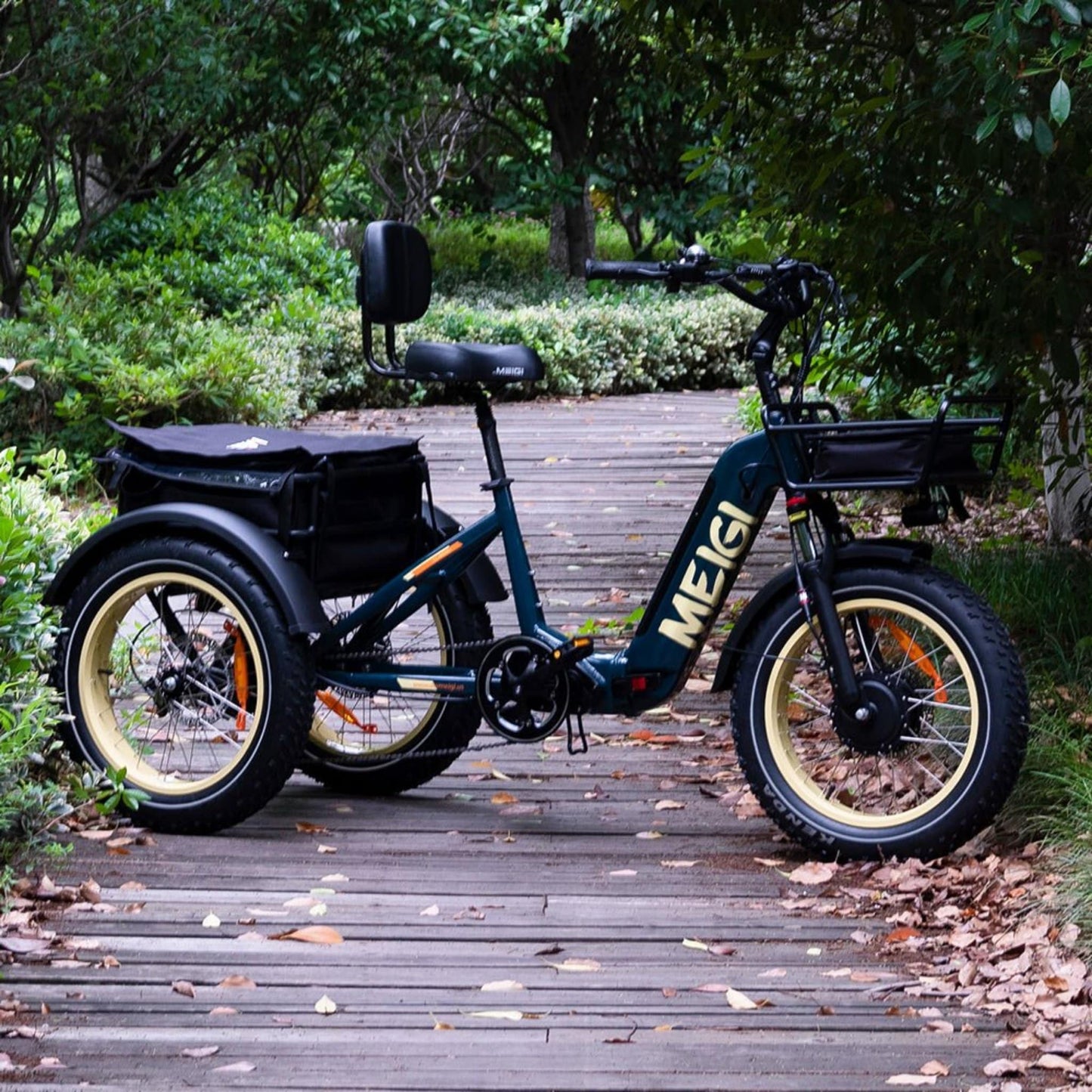 DWMEIGI MG2301 SILVERADO 20 48V/14AH 750W Foldable Fat Tire Electric Trike, 330LBS (96817362)