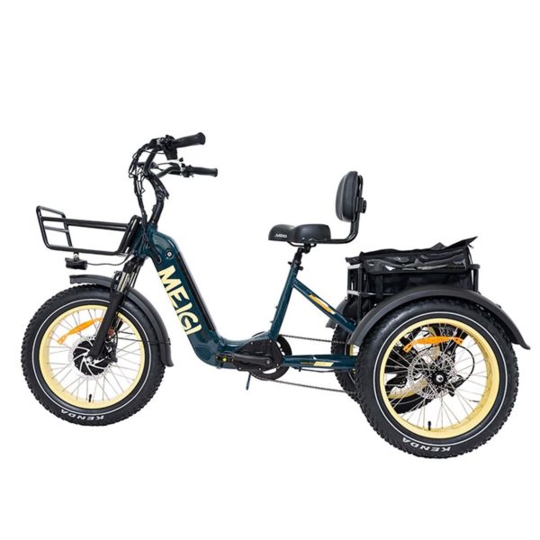 DWMEIGI MG2301 SILVERADO 20 48V/14AH 750W Foldable Fat Tire Electric Trike, 330LBS (96817362)