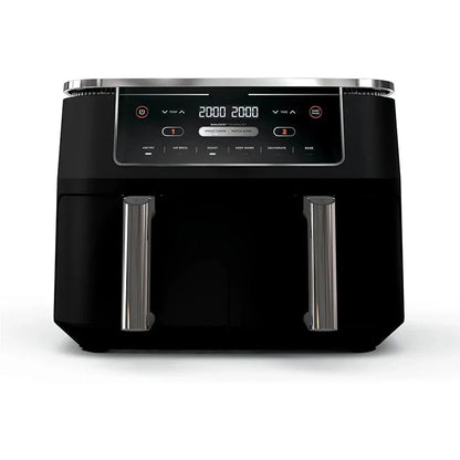 DZ401 Foodi 10 Quart 6-in-1 DualZone XL 2-Basket Air Fryer with 2 Independent Frying Baskets