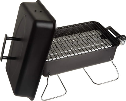 Portable Convective 1-Burner Stainless Steel Propane Gas Grill