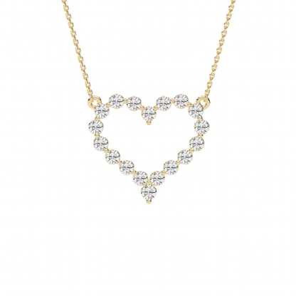 lab grown diamond necklaces in gold chain, perfect for anniversary or birthday gift