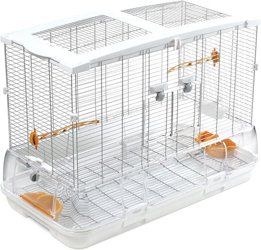 Birdcage model M02, medium size, olive color