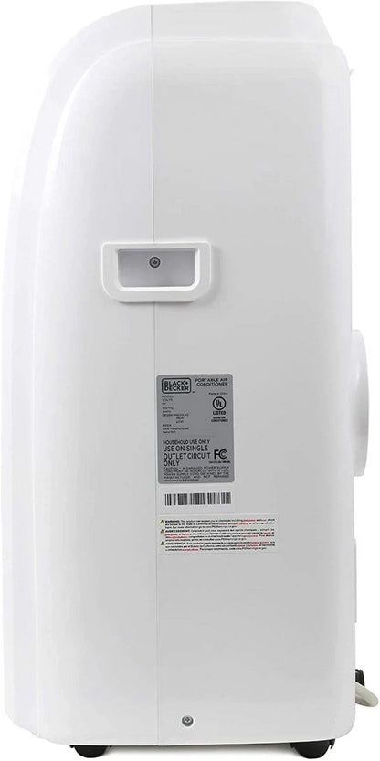 14,000 BTU Portable Air Conditioner with Heat and Remote Control, White