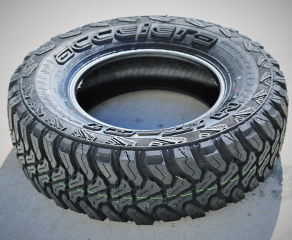 Pair of 2 (TWO) Accelera M/T-01 LT 235/75R15 Load C 6 Ply MT Mud Tires