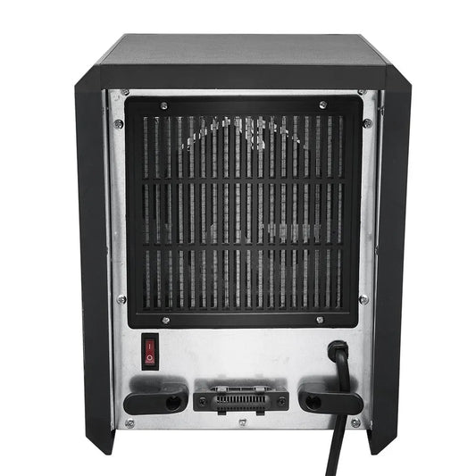 Portable Space Heater, 750W/1500W Small Infrared Heater w/ Remote, LED Display, 3 WorModes, Safe Electric Heater for Home Office Bedroom with Overheat Protection, 11.58�测�� x 9.72�测�� x 12�测��, Q6153