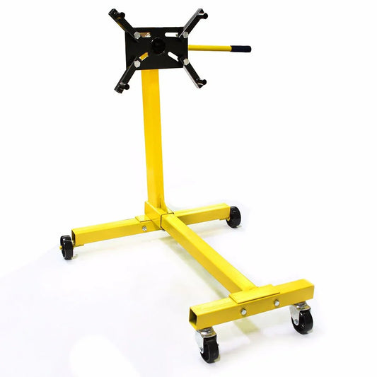 Shop Engine Stand Hoist 1000lb Pro Automotive Lift Rotating 4 Leg