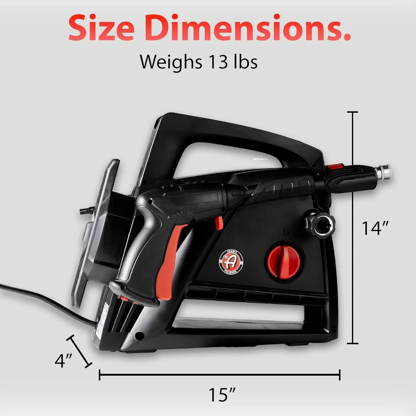 Electric Pressure Washer 2.0, Powerful 1.4 GPM 2000 PSI Car Pressure Washer Sprayer, Snub Nose & Tip Attachment, Use,Car Soap, Patio Boat RV Motorcycle Car Garage Deck.