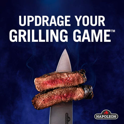 Napoleon P500RSIBPSS-3 Prestige 500 RSIB Propane Gas Grill, sq. in + Infrared Side and Rear Burner, Stainless Steel