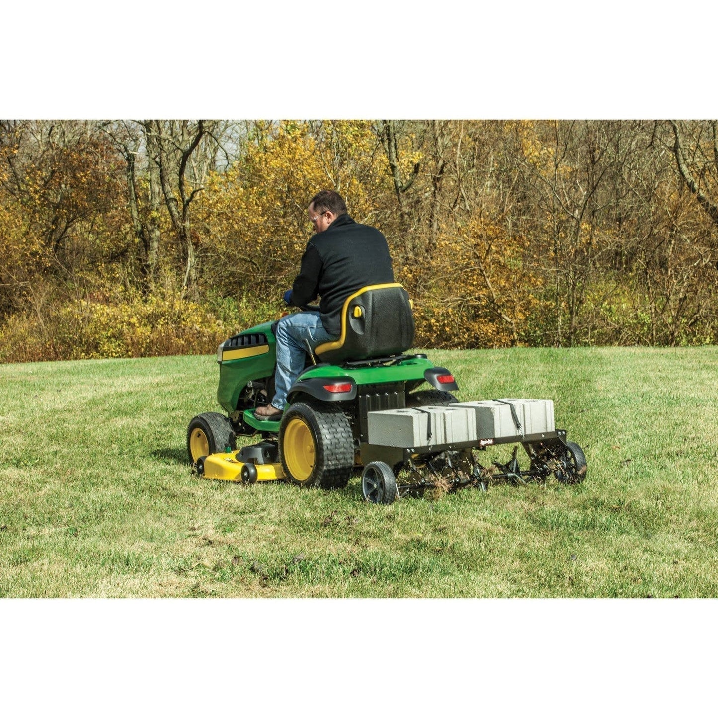 Agri-Fab Tow Behind Plug Aerator, 40x22