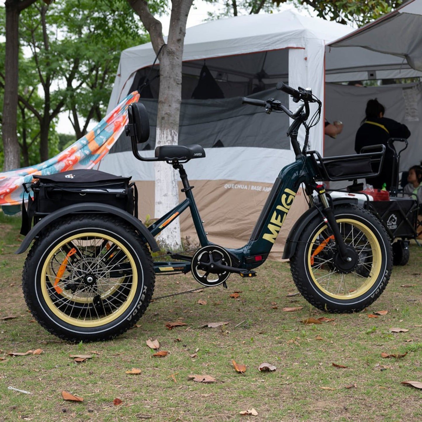 DWMEIGI MG2301 SILVERADO 20 48V/14AH 750W Foldable Fat Tire Electric Trike, 330LBS (96817362)