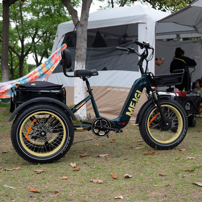 DWMEIGI MG2301 SILVERADO 20 48V/14AH 750W Foldable Fat Tire Electric Trike, 330LBS (96817362)