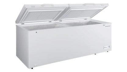 Hamilton Beach 21 Cu. ft. Chest Freezer, Double Doors, HZ9212, White