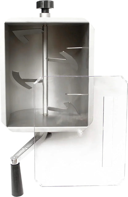 Manual Meat Mixer – 20 lb Sausage Mixer Machine with Lid, Ideal for Ground Beef Processing