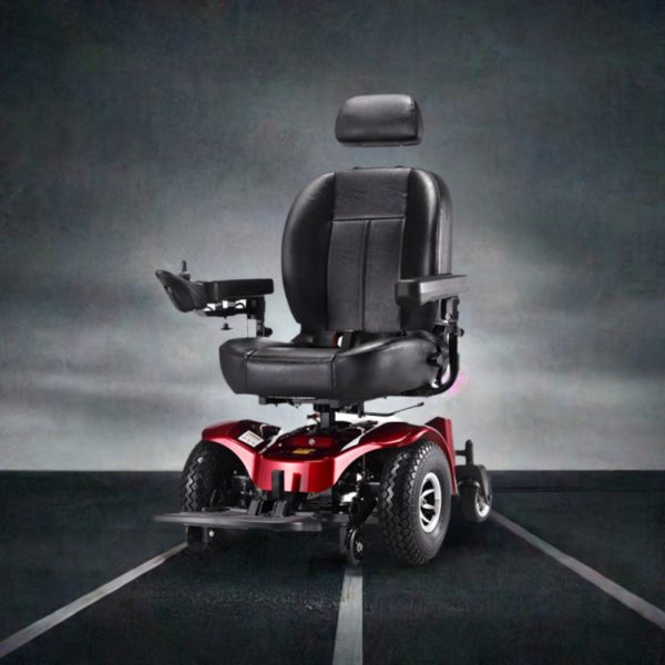 FREERIDER USA APOLLO II 33/50AH Heavy Duty 2WD All Terrain Electric Powered Wheelchair, 470LBS (95861472)
