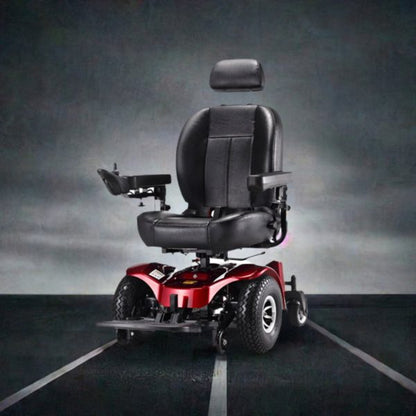 FREERIDER USA APOLLO II 33/50AH Heavy Duty 2WD All Terrain Electric Powered Wheelchair, 470LBS (95861472)