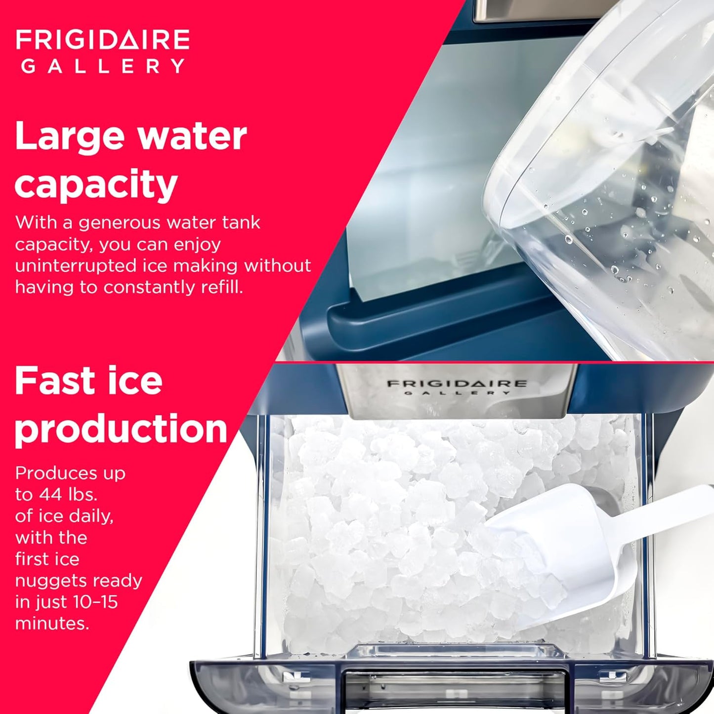 Frigidaire Gallery Nugget Ice Maker, 44lbs per Day