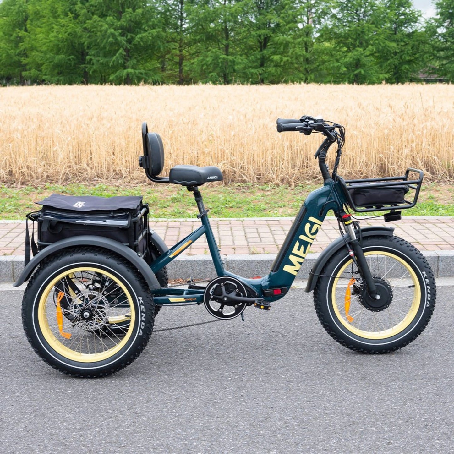 DWMEIGI MG2301 SILVERADO 20 48V/14AH 750W Foldable Fat Tire Electric Trike, 330LBS (96817362)