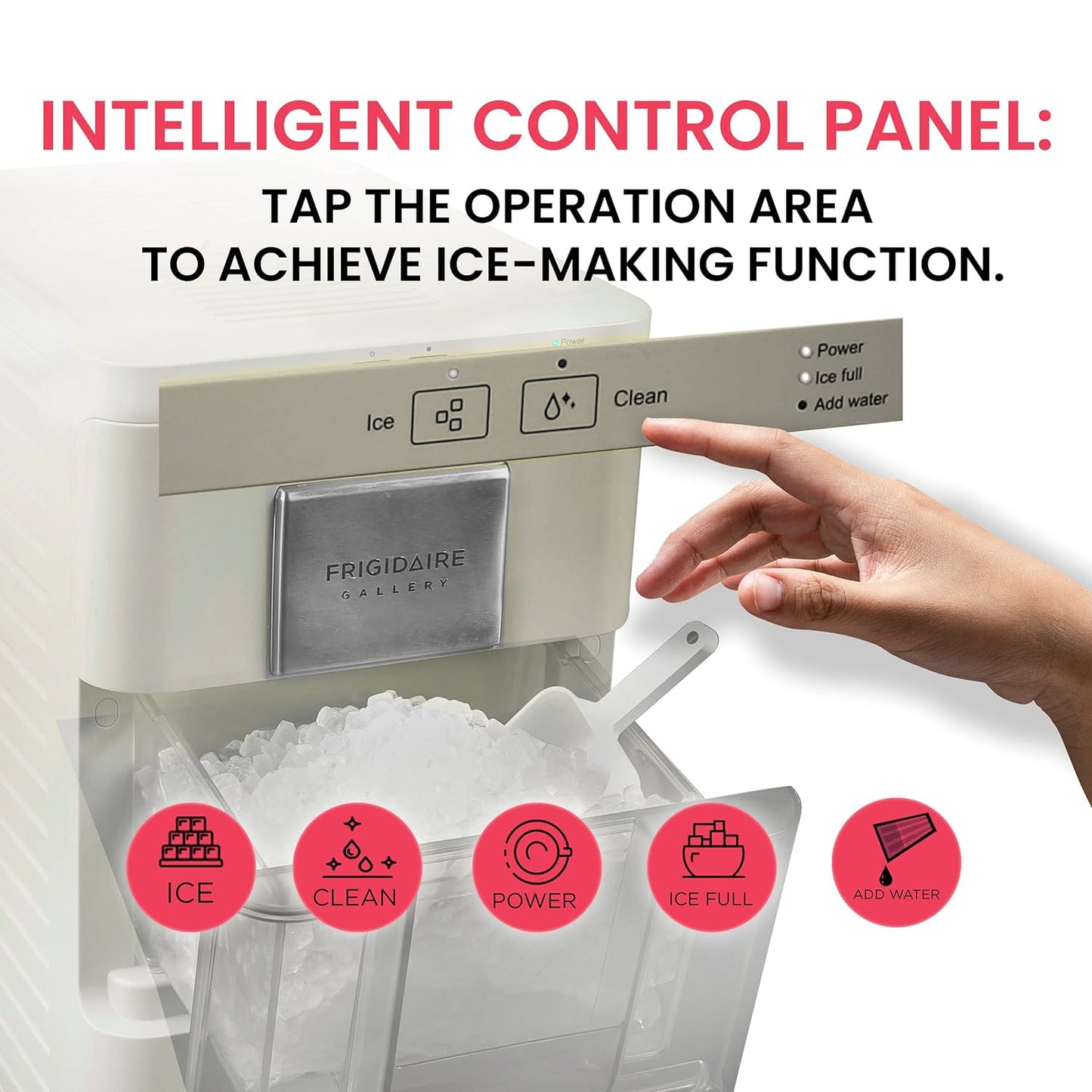 Frigidaire Gallery Nugget Ice Maker, 44lbs per Day